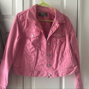 Torrid Pink Jean Jacket